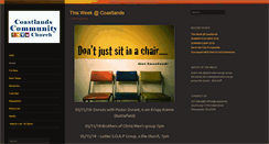 Desktop Screenshot of coastlands-church.org